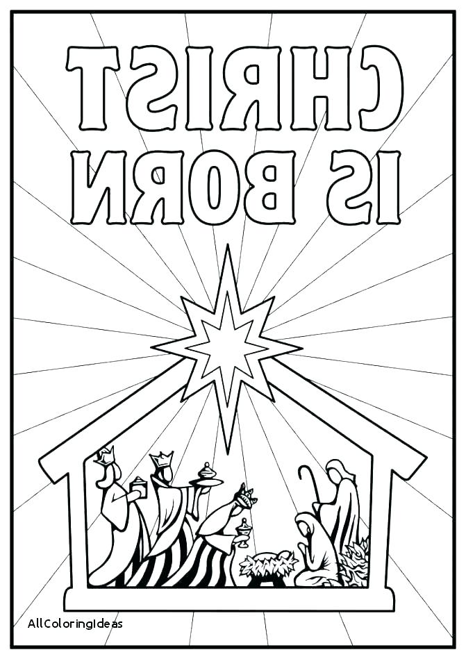 671x949 Coloring Pages Nativity Download Daily Coloring Pages Nativity