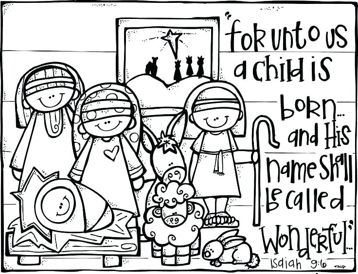 736x564 Nativity Coloring Pages Printable Funny Coloring Pages Coloring