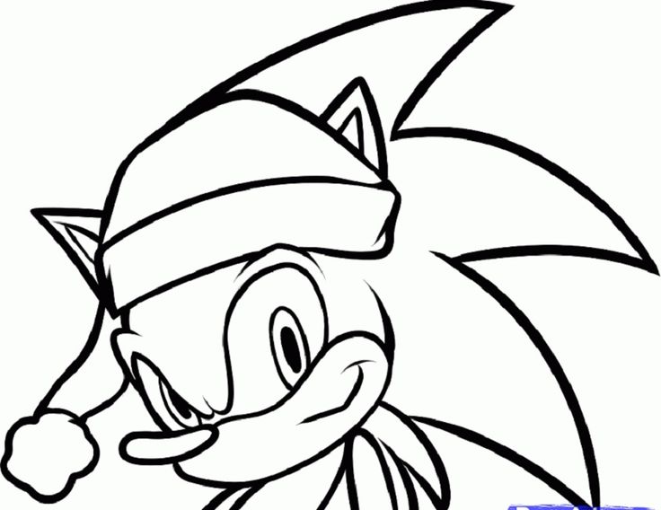 736x568 Christmas Sonic Coloring Pages Sonic The Hedgehog Coloring Pages