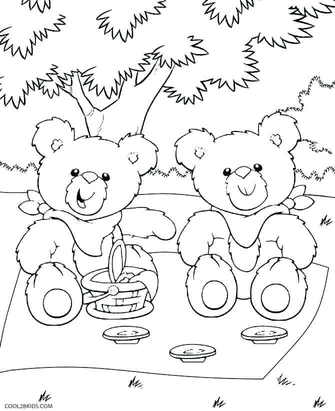 670x822 Christmas Teddy Bear Coloring Pages Free Teddy Bear Coloring Pages