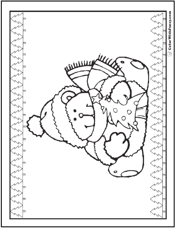 590x762 Teddy Bear Coloring Pages For Fun!