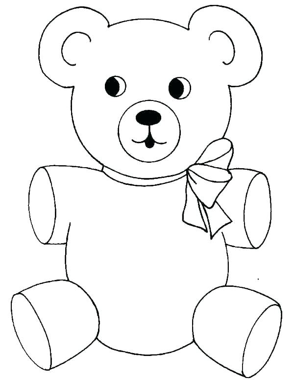 600x775 Teddy Bear Coloring Sheet S Teddy Bear Picnic Colouring Sheets