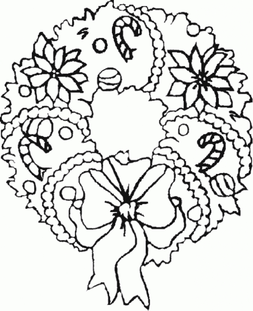 833x1024 Christmas Theme Coloring Pages