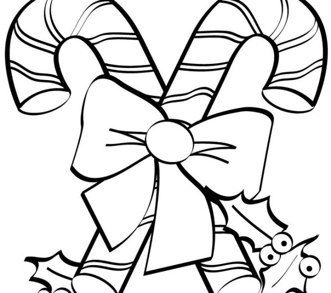 678x600 Colouring Pages Of Christmas Things Free Coloring Page