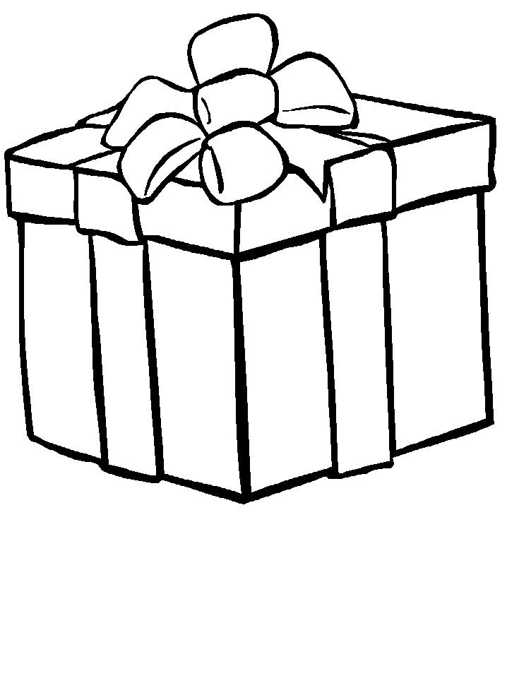 718x957 Christmas Gifts Coloring Page