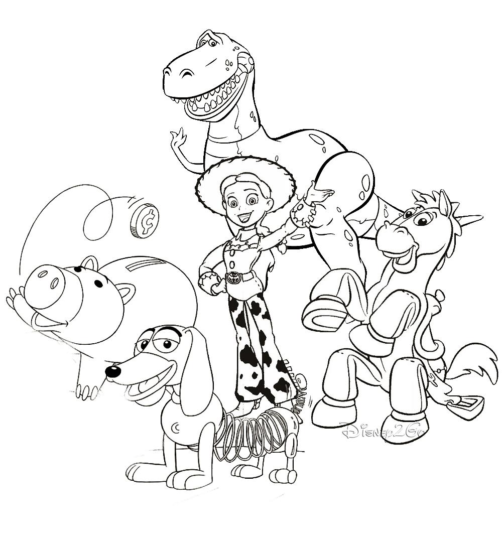 1000x1100 Toys Coloring Pages With Toy Children S Best