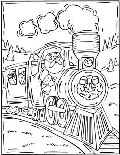 236x304 Giving Your Youngster Christmas Train Coloring Page Coloring Pages