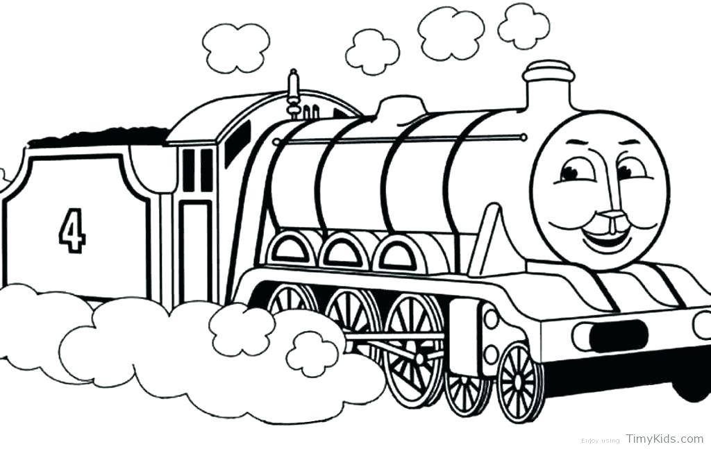 Christmas Train Coloring Pages at GetDrawings | Free download