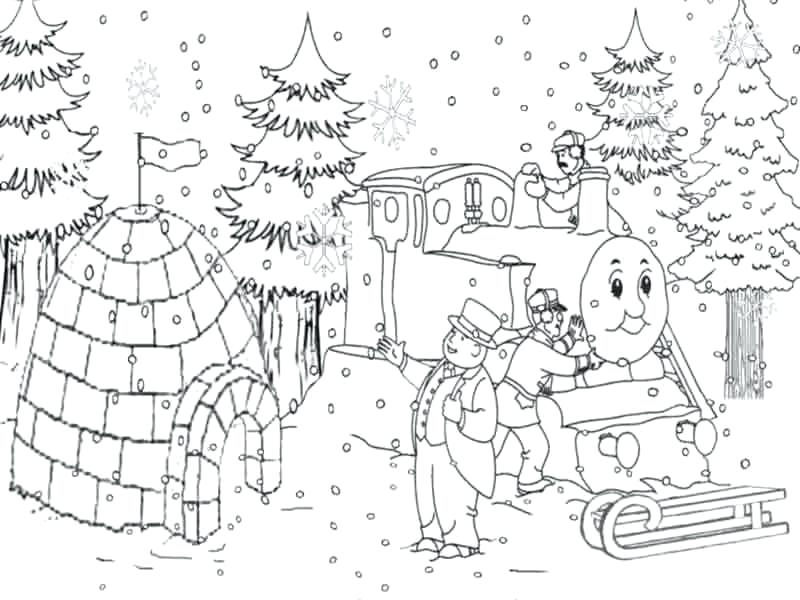 800x600 Free Printable Christmas Train Coloring Pages The Holiday Page