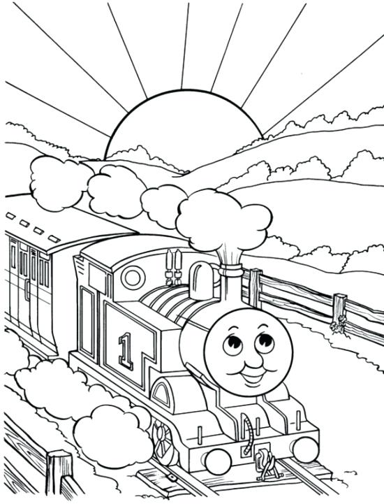 Christmas Trains Coloring Pages at GetDrawings | Free download