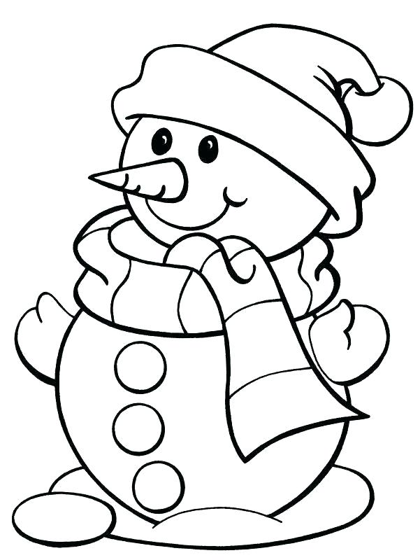 601x800 Christmas Coloring Pages Free