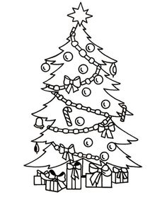 236x278 Top Free Printable Christmas Tree Coloring Pages Online