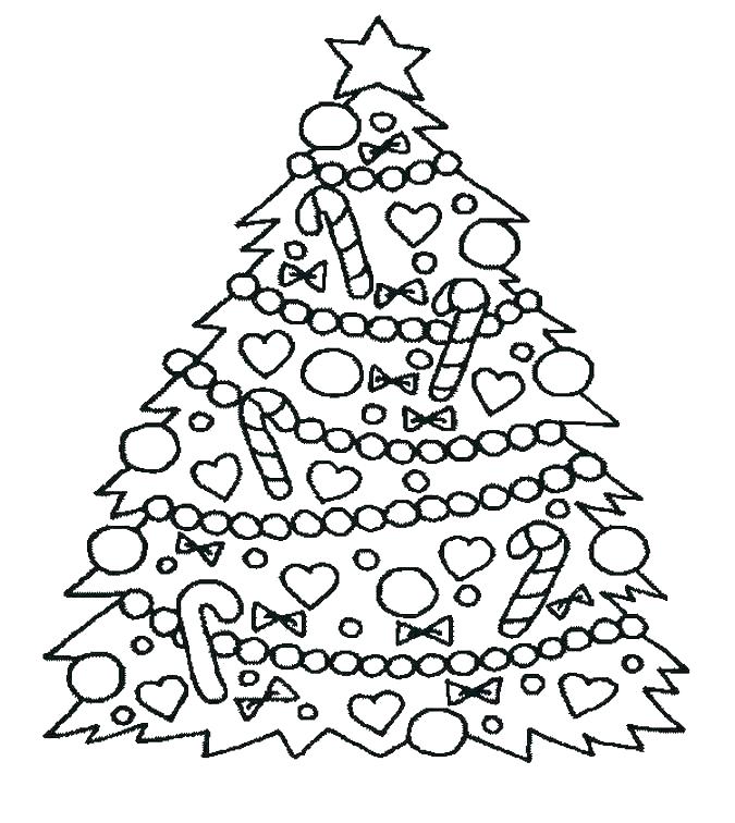 675x756 Free Christmas Tree Coloring Pages Coloring Pages Tree Ornaments