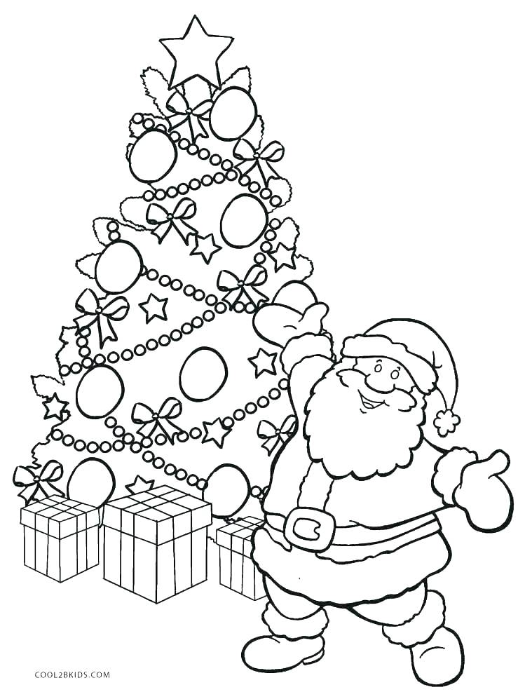 749x997 Christmas Tree Printable Coloring Page Free Printable Tree
