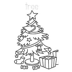 230x230 Top Free Printable Christmas Tree Coloring Pages Online