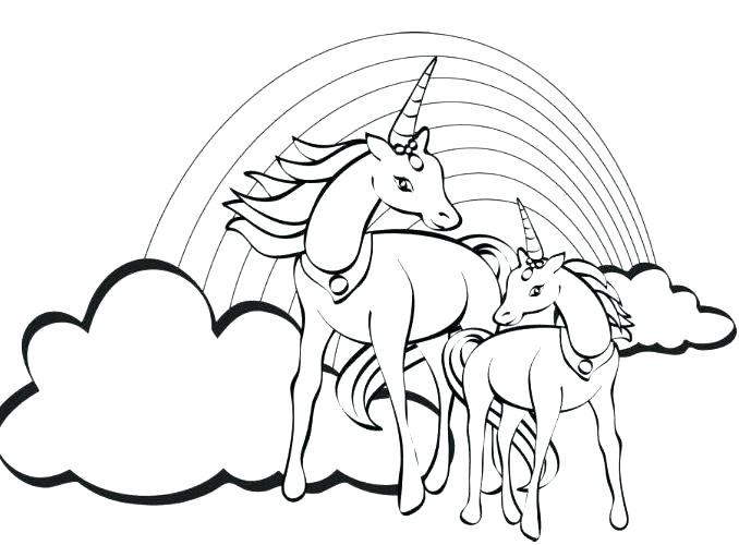 678x500 Coloring Pages Christmas Flying Unicorn Page Image Images Car
