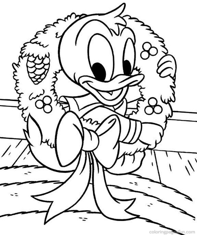 673x800 Incredible! Disney Christmas Coloring Pages