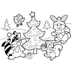 236x236 Seriously Cute Free Printable Coloring Pages For Christmas