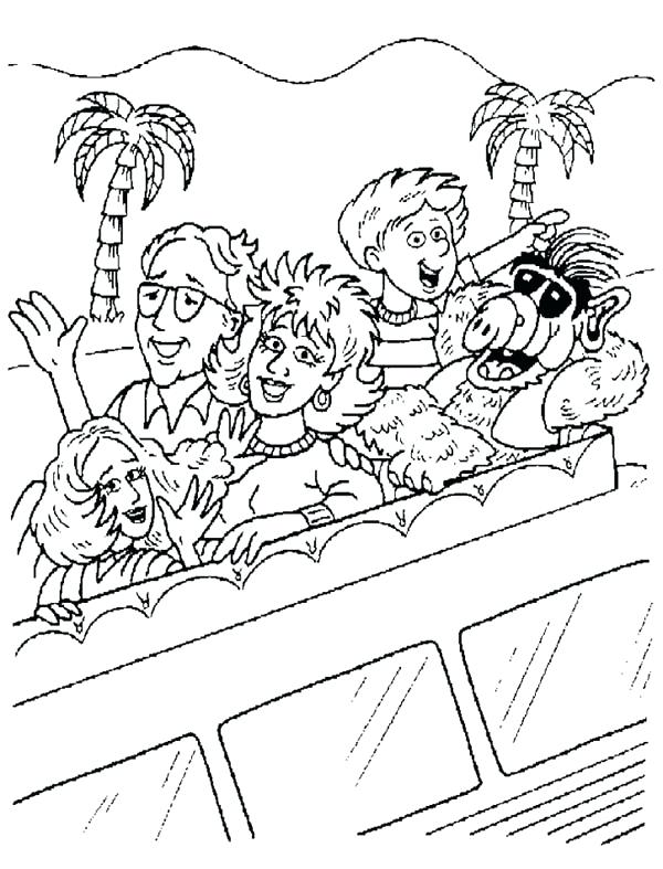 600x787 Vacation Coloring Pages Tanner Family Take On Vacation Coloring