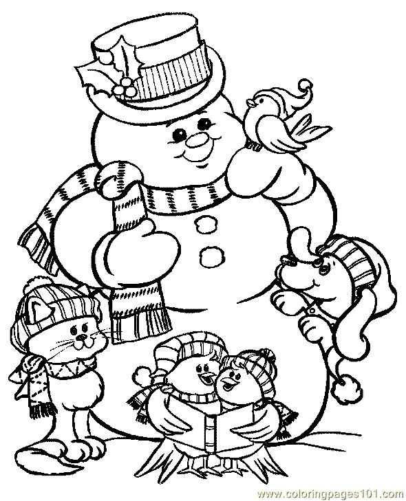 590x729 Best Holidays Christmas Coloring Pages Images