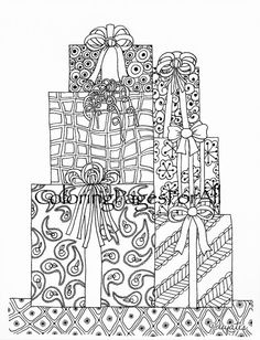 236x308 Coloring Page For Adults For Download, Christmas Cookies