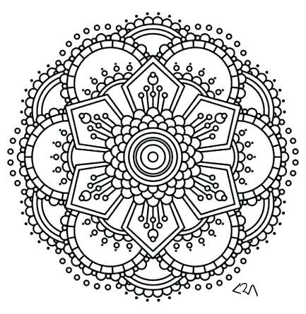 433x445 Zentangle Coloring Pages Free Free Coloring Cute Coloring Pages