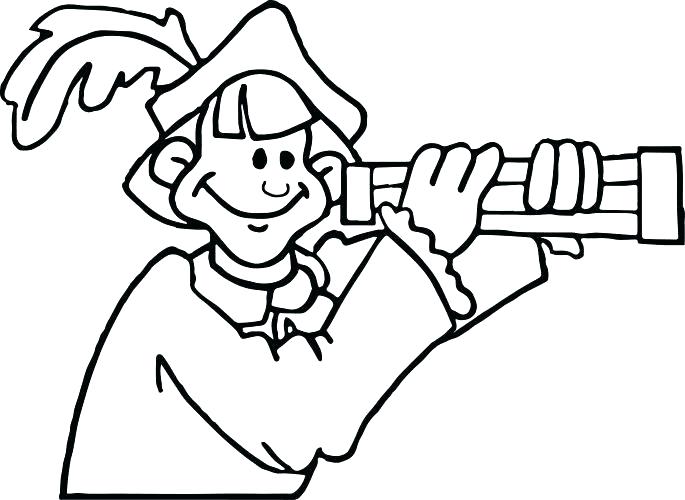 685x500 Christopher Columbus Coloring Sheet Free Printable Coloring Pages