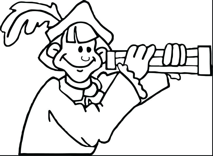 728x532 Christopher Columbus Coloring Pages