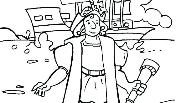 562x329 Coloring Pages Of Christopher Columbus Ships Coloring Pages