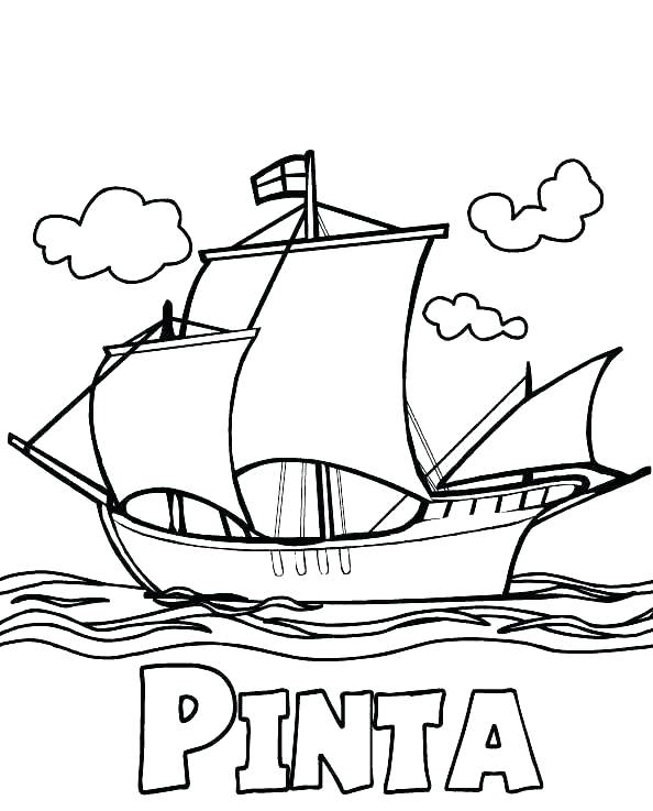 594x737 Christopher Columbus Coloring Page Coloring Pages Coloring Page