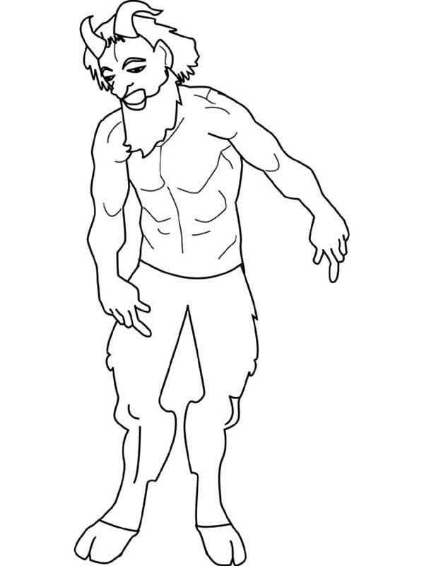 600x800 Chronicles Of Narnia Coloring Pages Faun Mr Tumnus