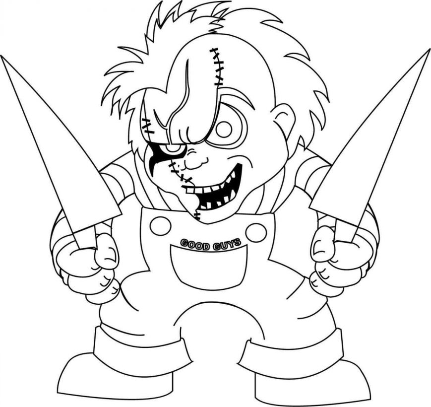 869x820 Chucky Coloring Pages Images Ideas Sheets Printable And Doll