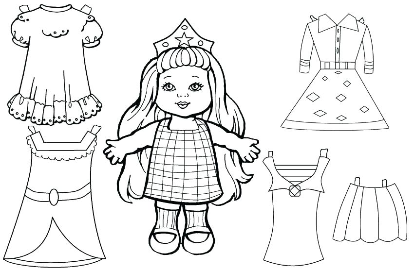 850x556 Dolls Coloring Pages Frozen Paper Dolls Coloring Pages Free Doll