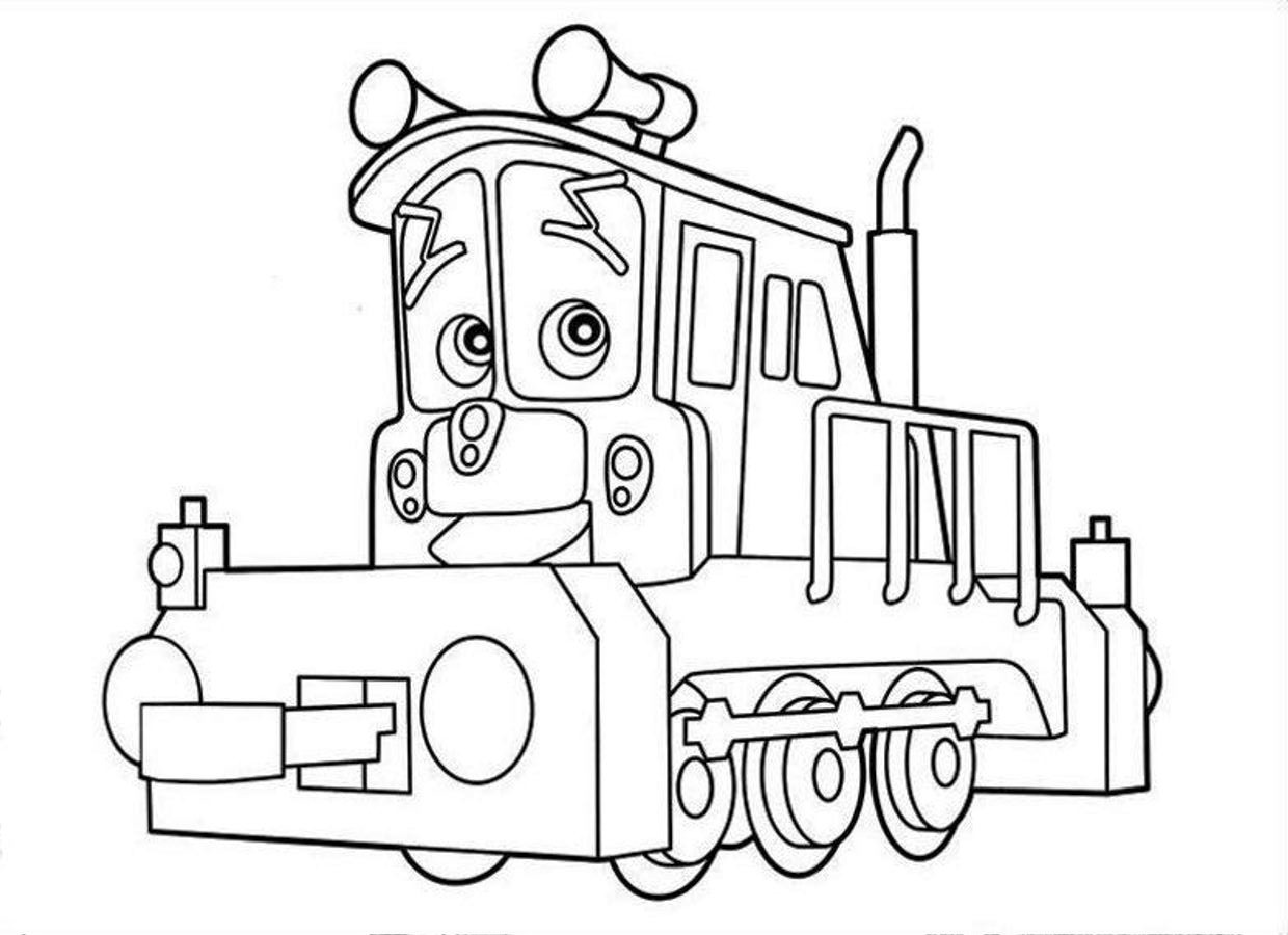 1240x900 Free Printable Chuggington Coloring Pages For Kids
