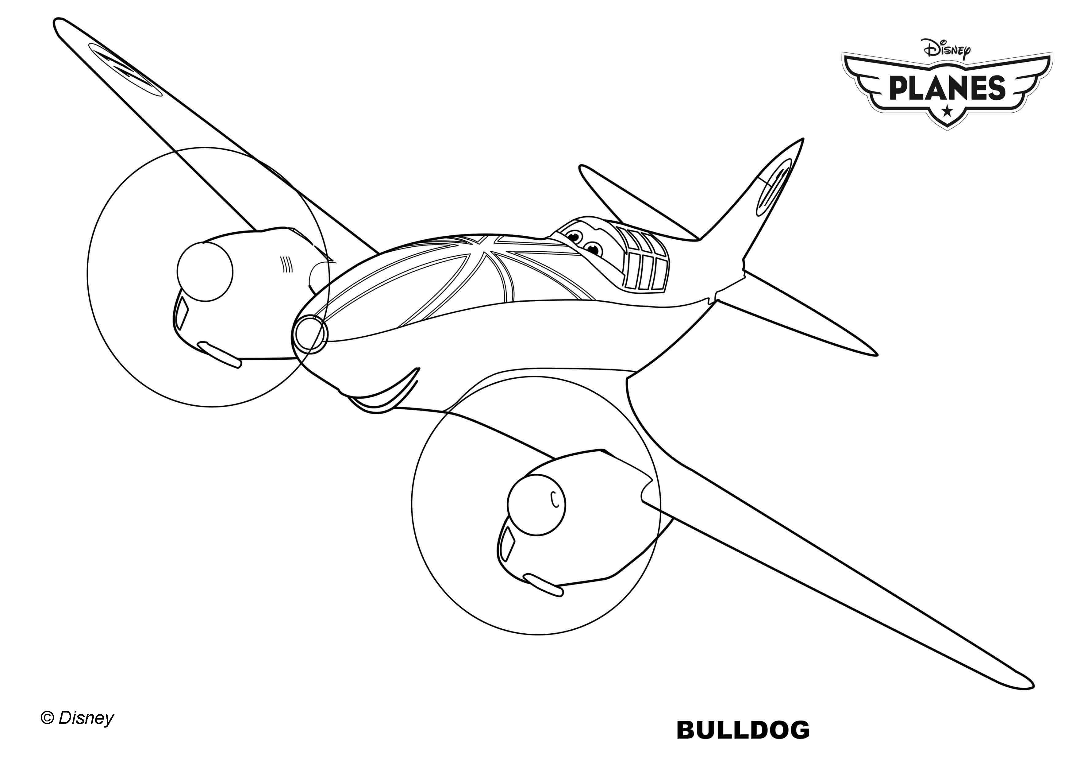 3508x2480 Disney Planes Coloring Pages