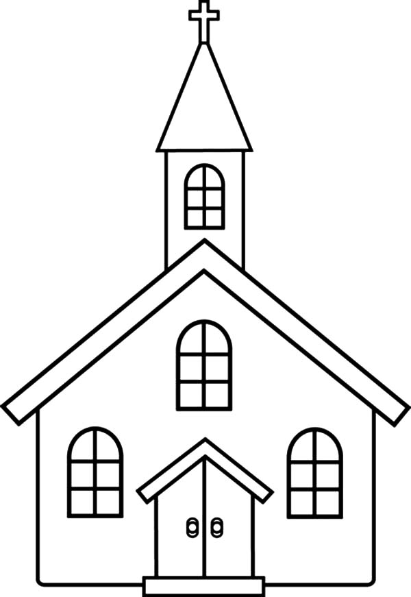 600x871 Church Coloring Pages Educational Coloring Pages