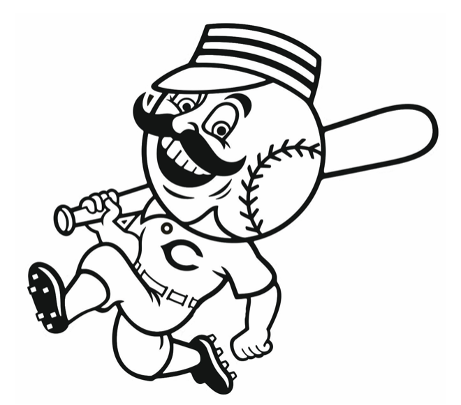 660x581 Mr Redlegs Coloring Page Greeneville Reds