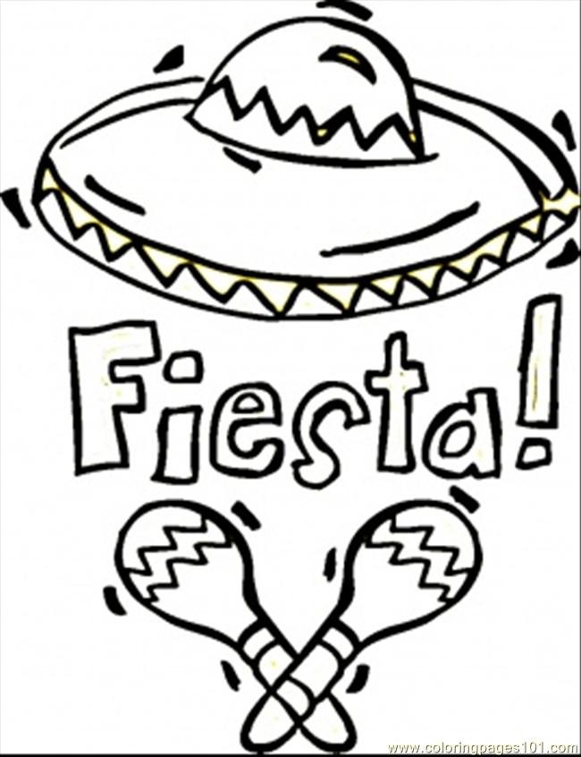 650x846 Free Fiesta Coloring Pages