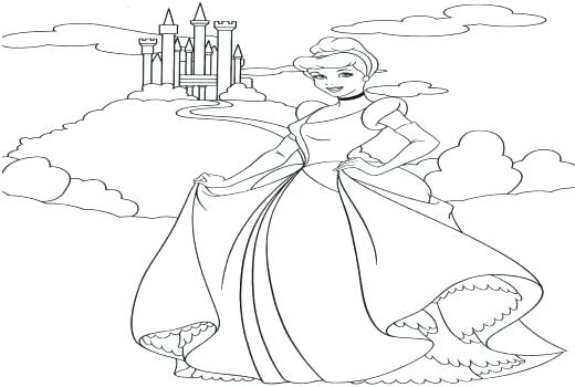 520x350 Coloring Pages Good Princess Coloring Pages Kids Free Coloring