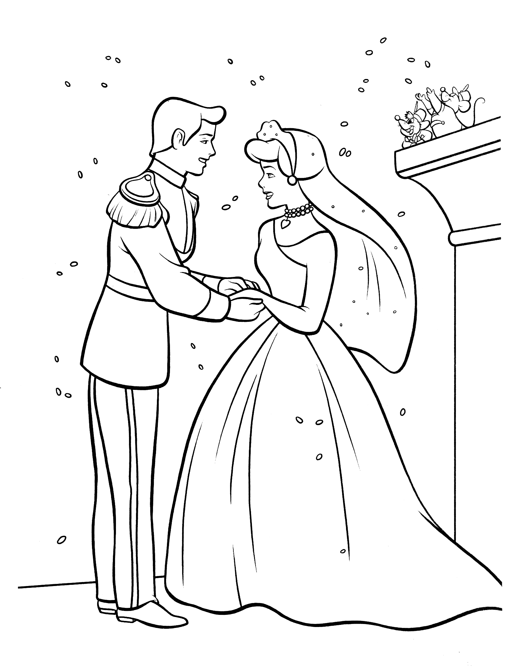 Disney Princess And Prince Coloring Pages
