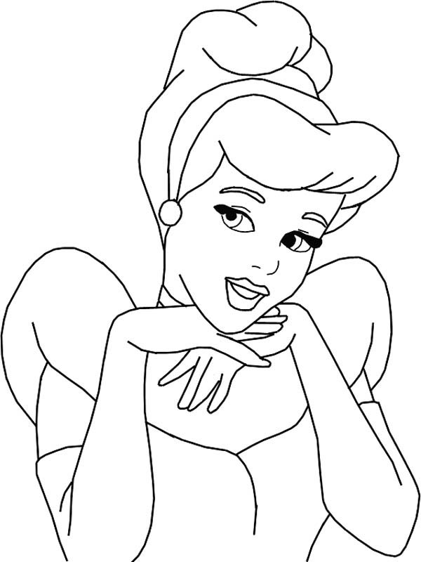 Cinderella And Prince Coloring Pages at GetDrawings | Free download