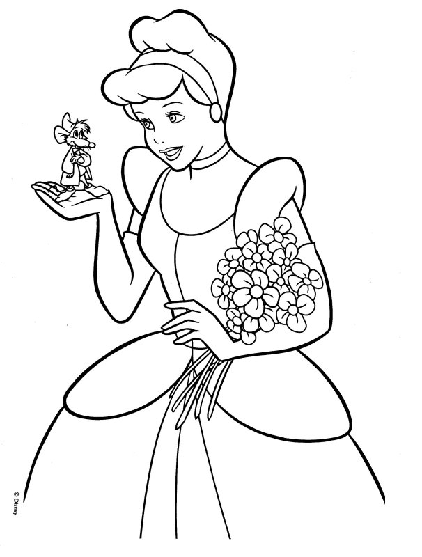 606x800 Coloring Pages Disney Princesses Free Printable Disney Princess