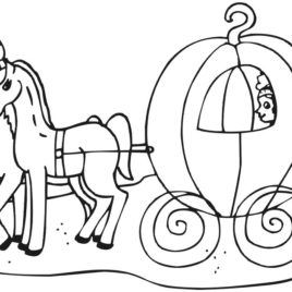 268x268 Pumpkin Carriage Coloring Page Archives