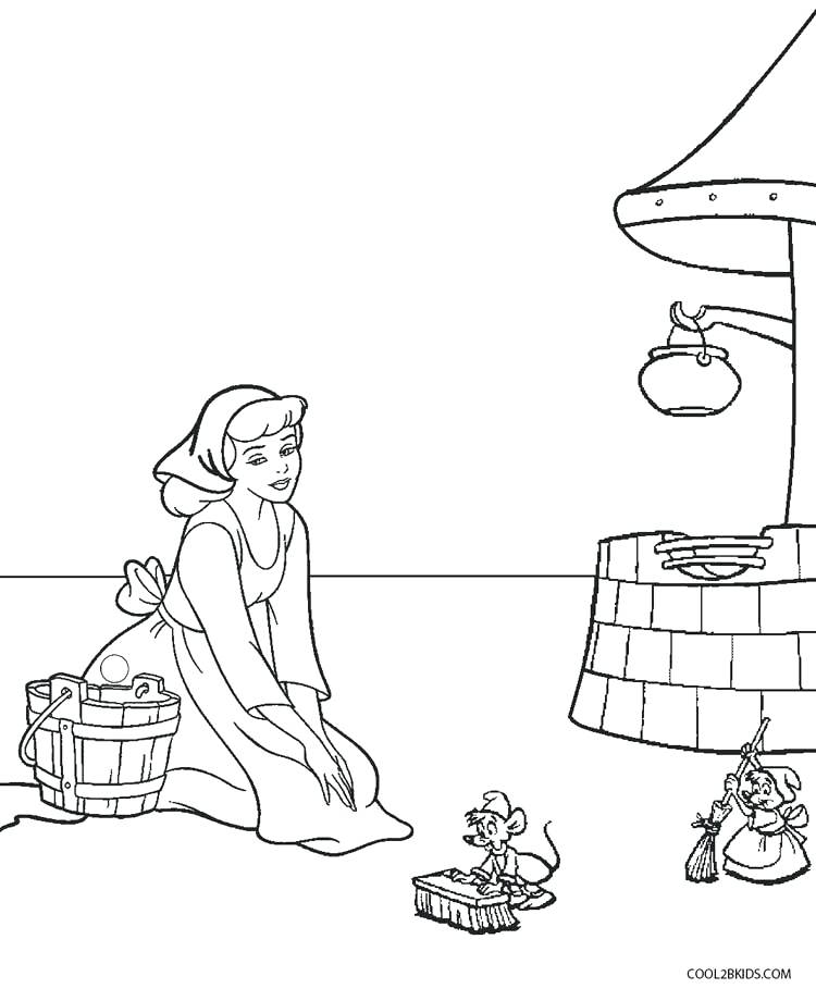 750x920 Printable Cinderella Coloring Pages Coloring Pages To Print