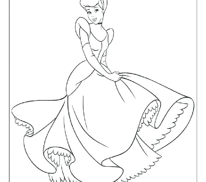 678x600 Cinderella Coloring Pages Coloring Book Packed With Coloring Pages