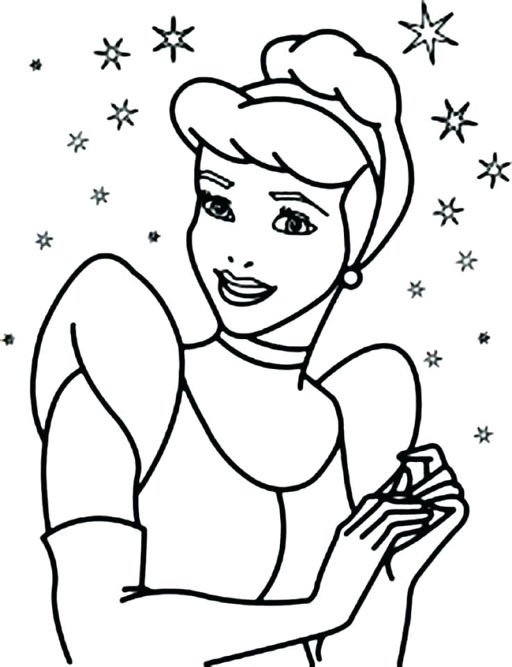737x960 Cinderella Coloring Page Coloring Pages Free Online Unbelievable