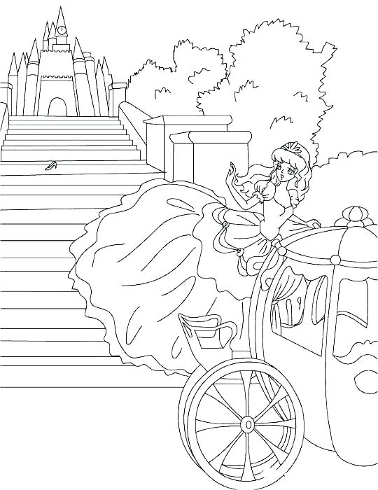 540x700 Cinderella Coloring Page Coloring Pages Free Printable Coloring