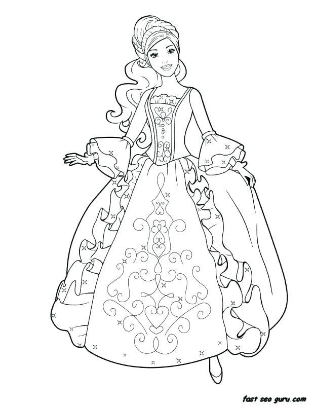 Cinderella Coloring Pages Pdf at GetDrawings | Free download