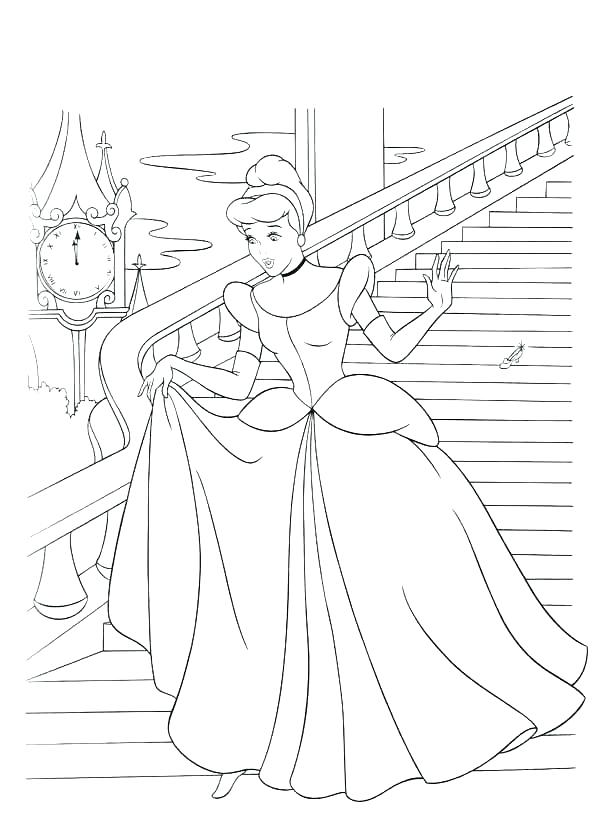 600x832 Cinderella Coloring Pages Disney Coloring Pages Coloring Pages