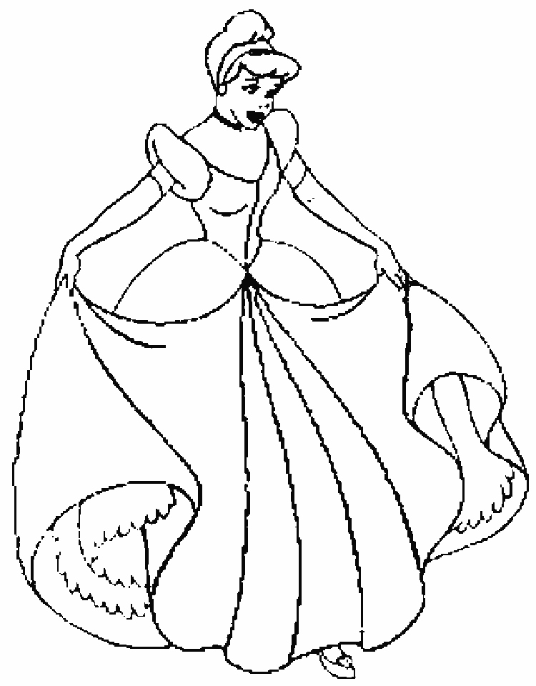 750x960 Cinderella Coloring Pages Inspirational Disney Princess Cinderella